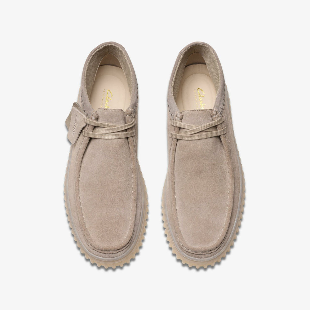 Torhill Hi Light Grey Suede | Clarks US