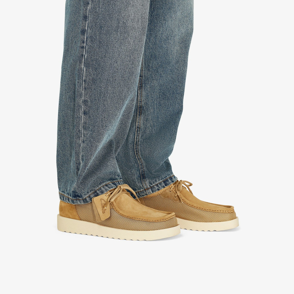 Wallabee FTR 2 Lo Dark Sand Combination | Clarks Sale