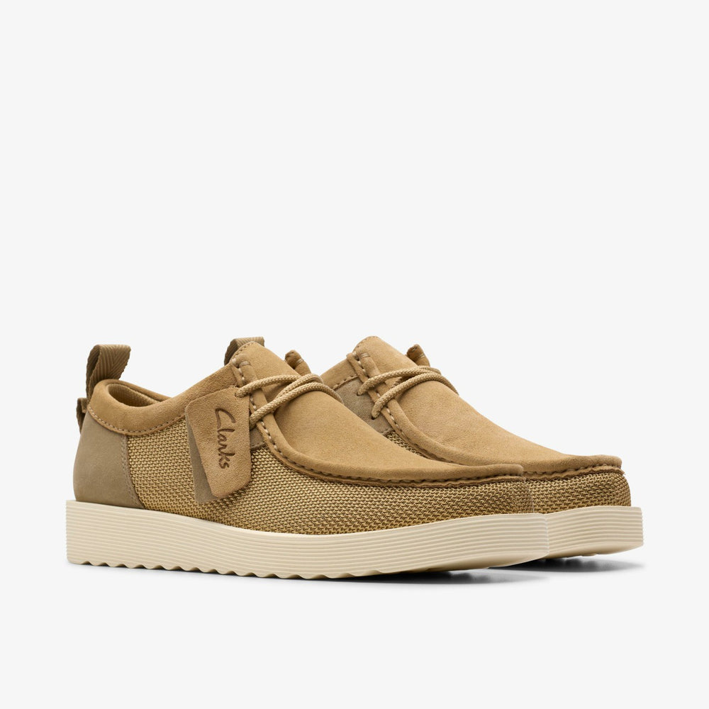 Wallabee FTR 2 Lo Dark Sand Combination | Clarks Sale