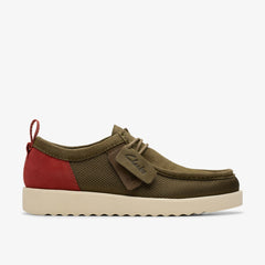 Wallabee FTR 2 Lo Olive Combination | Clarks Onsale