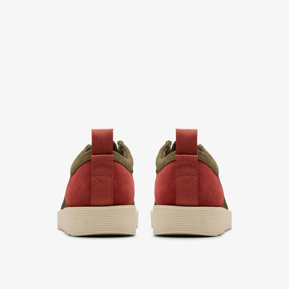 Wallabee FTR 2 Lo Olive Combination | Clarks Onsale
