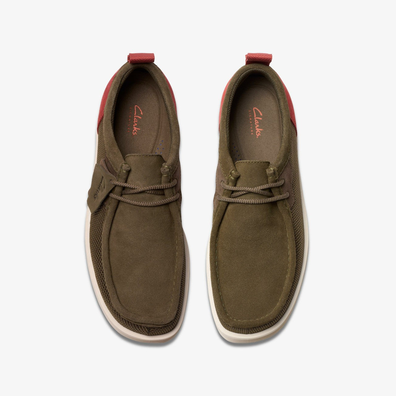 Wallabee FTR 2 Lo Olive Combination | Clarks Onsale