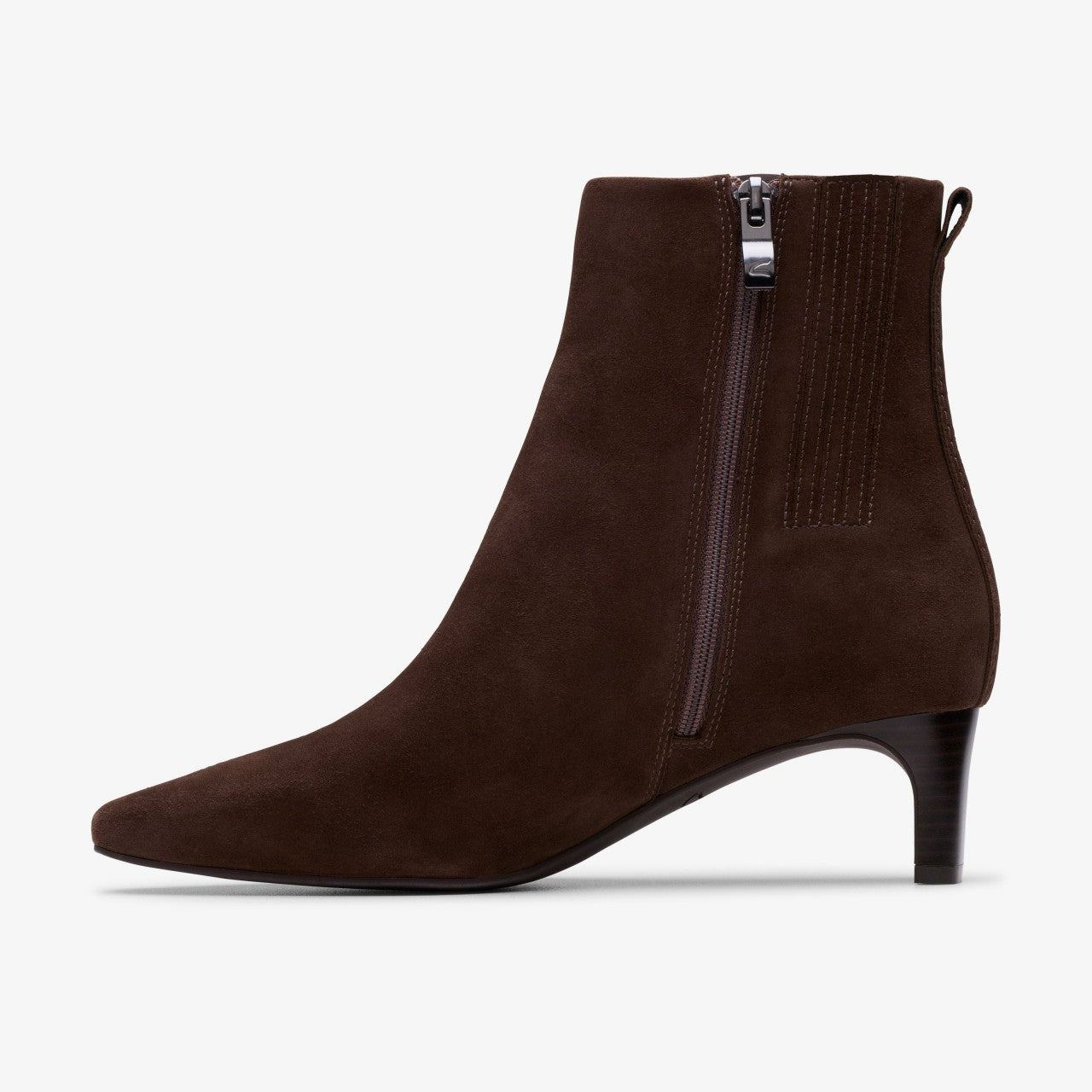 Edina Up Dark Brown Suede | Clarks For Sale