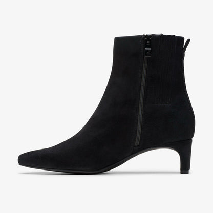 Edina Up Black Suede | Clarks US