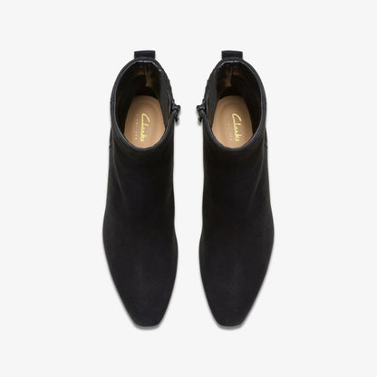 Edina Up Black Suede | Clarks US