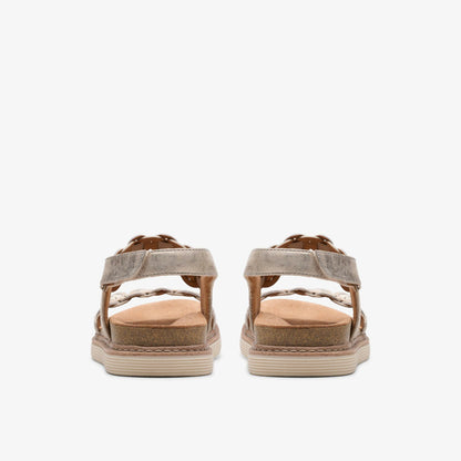 Arwell Glide Metallic Combination | Clarks