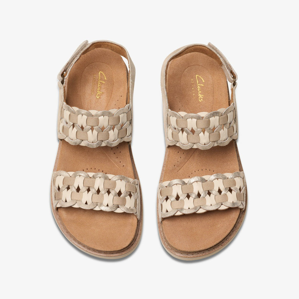 Arwell Glide Metallic Combination | Clarks