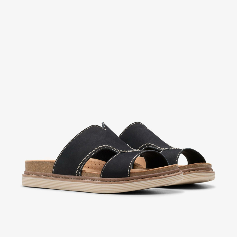 Arwell Walk Black Nubuck | Clarks Onsale