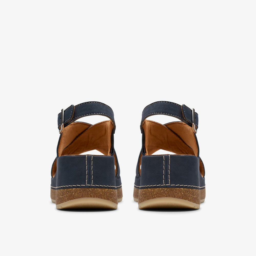 Kassanda Step Navy Nubuck | Clarks