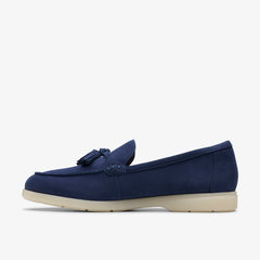 Narini Edge Navy Suede | Clarks For Sale