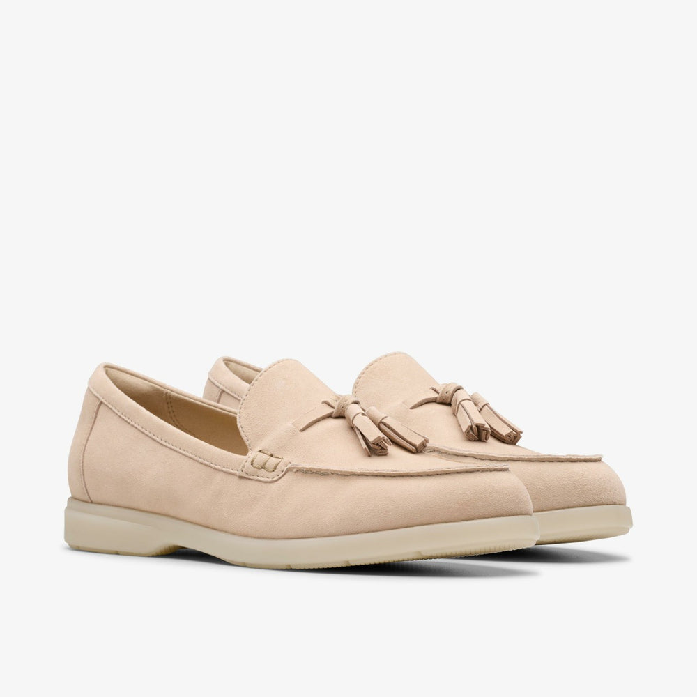Narini Edge Sand Suede | Clarks Onsale