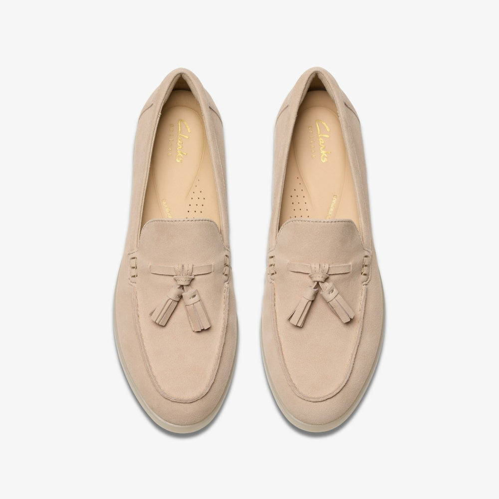Narini Edge Sand Suede | Clarks Onsale