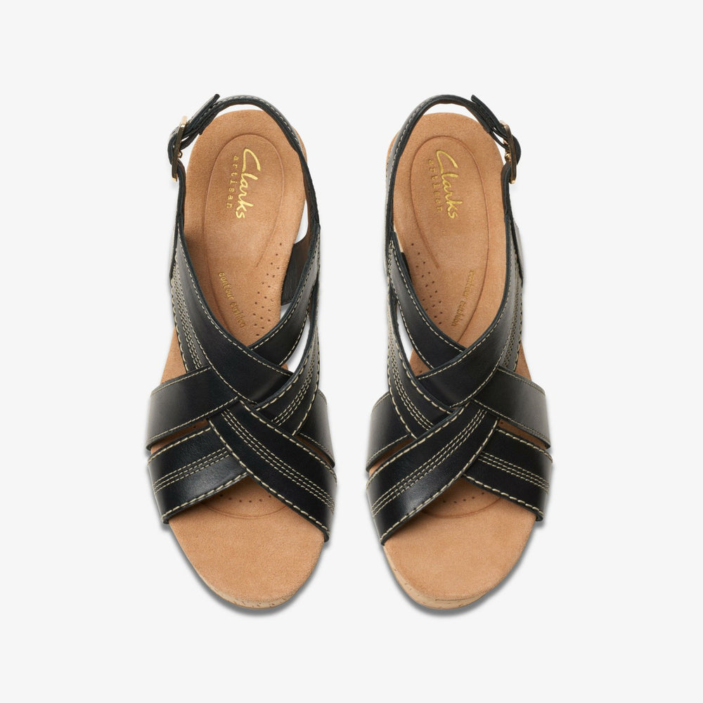 Sabina Sling Black/Black | Clarks US