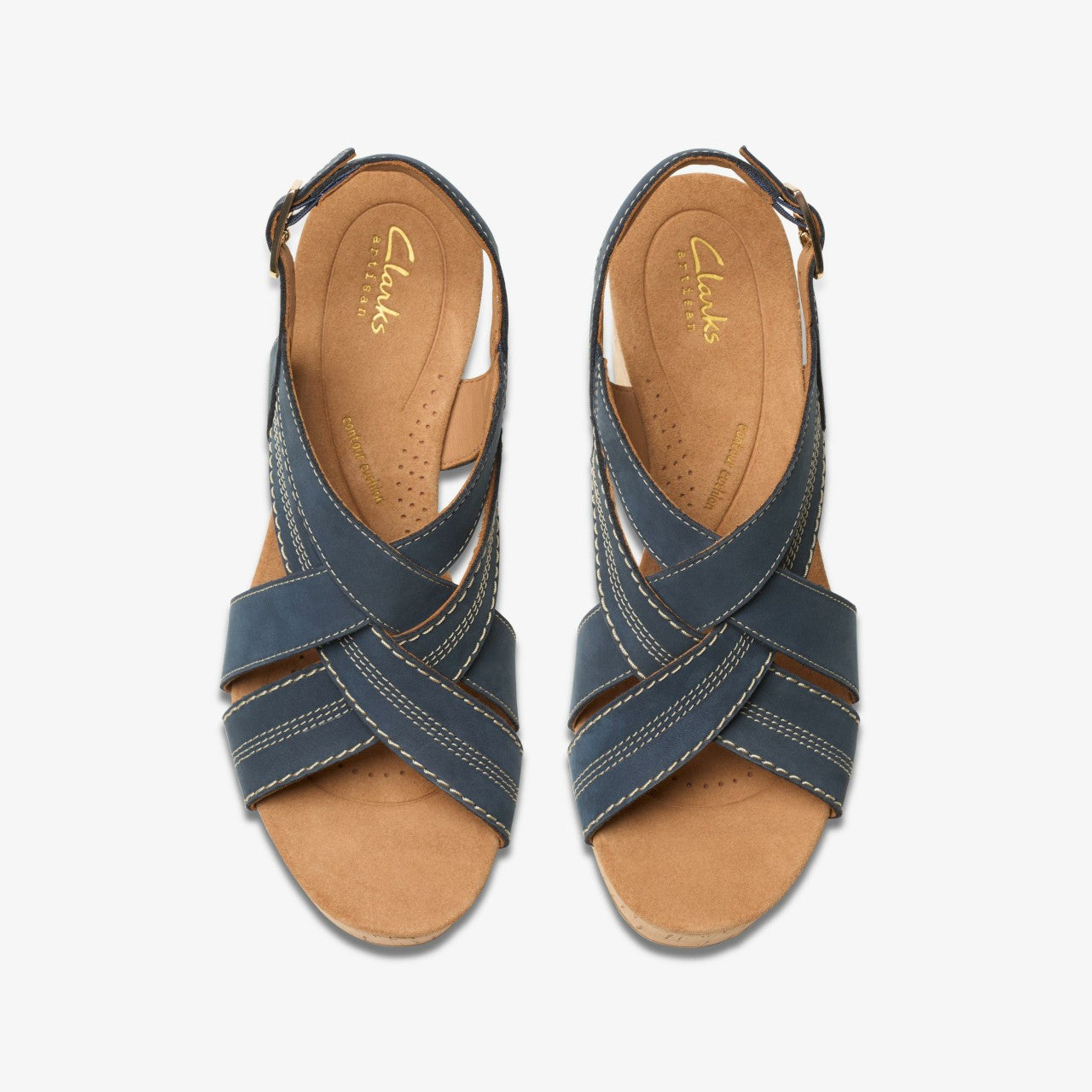 Sabina Sling Navy Nubuck | Clarks For Sale