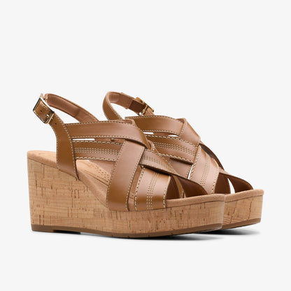 Sabina Sling Tan Leather | Clarks Onsale