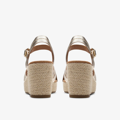 Sabina Strap Champagne | Clarks