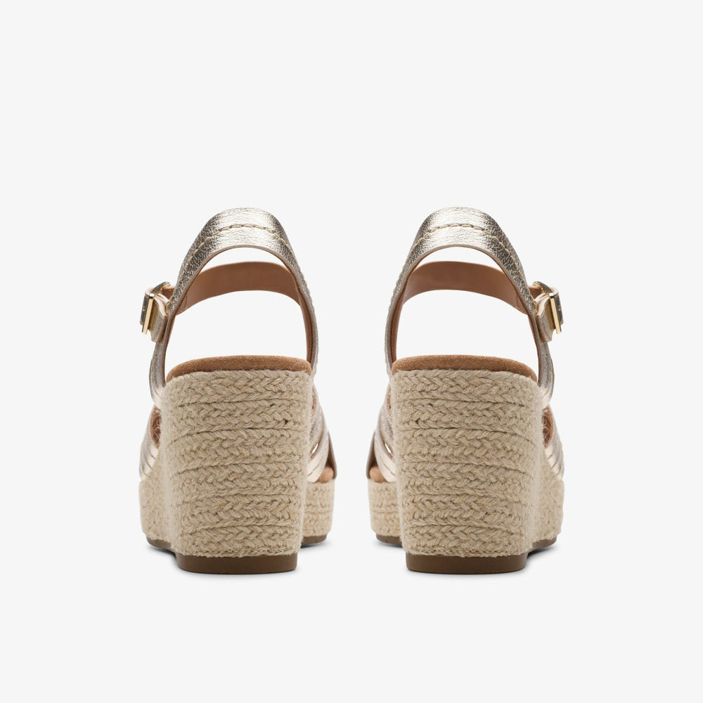 Sabina Strap Champagne | Clarks
