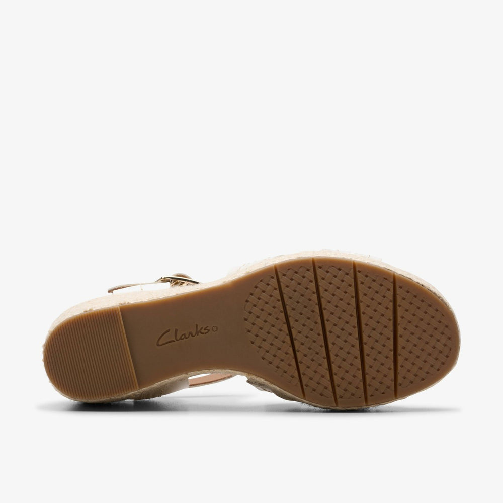 Sabina Strap Cream Leather | Clarks
