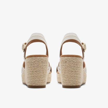 Sabina Strap Cream Leather | Clarks