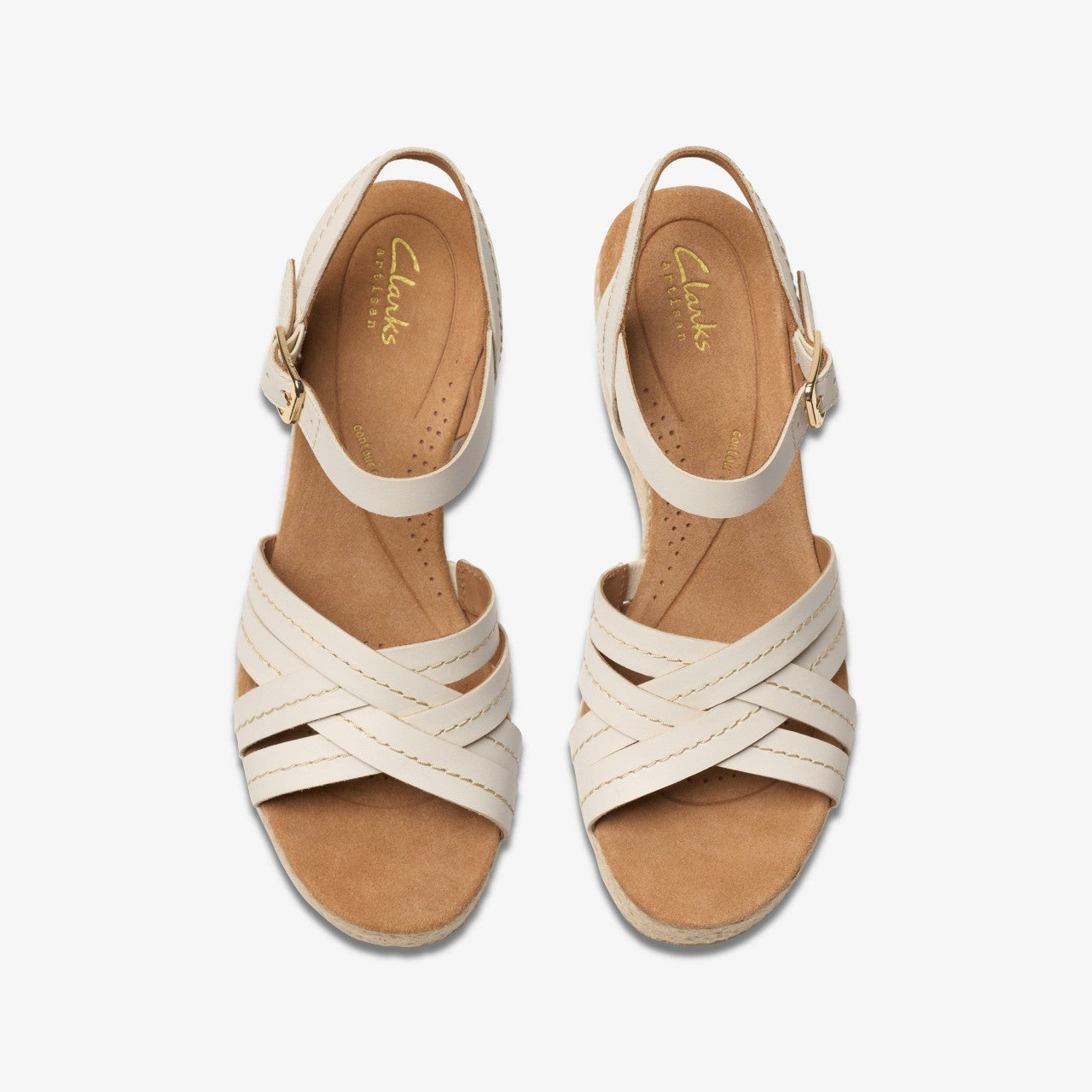 Sabina Strap Cream Leather | Clarks