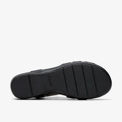 Tuleah Cross Black Leather | Clarks Discount