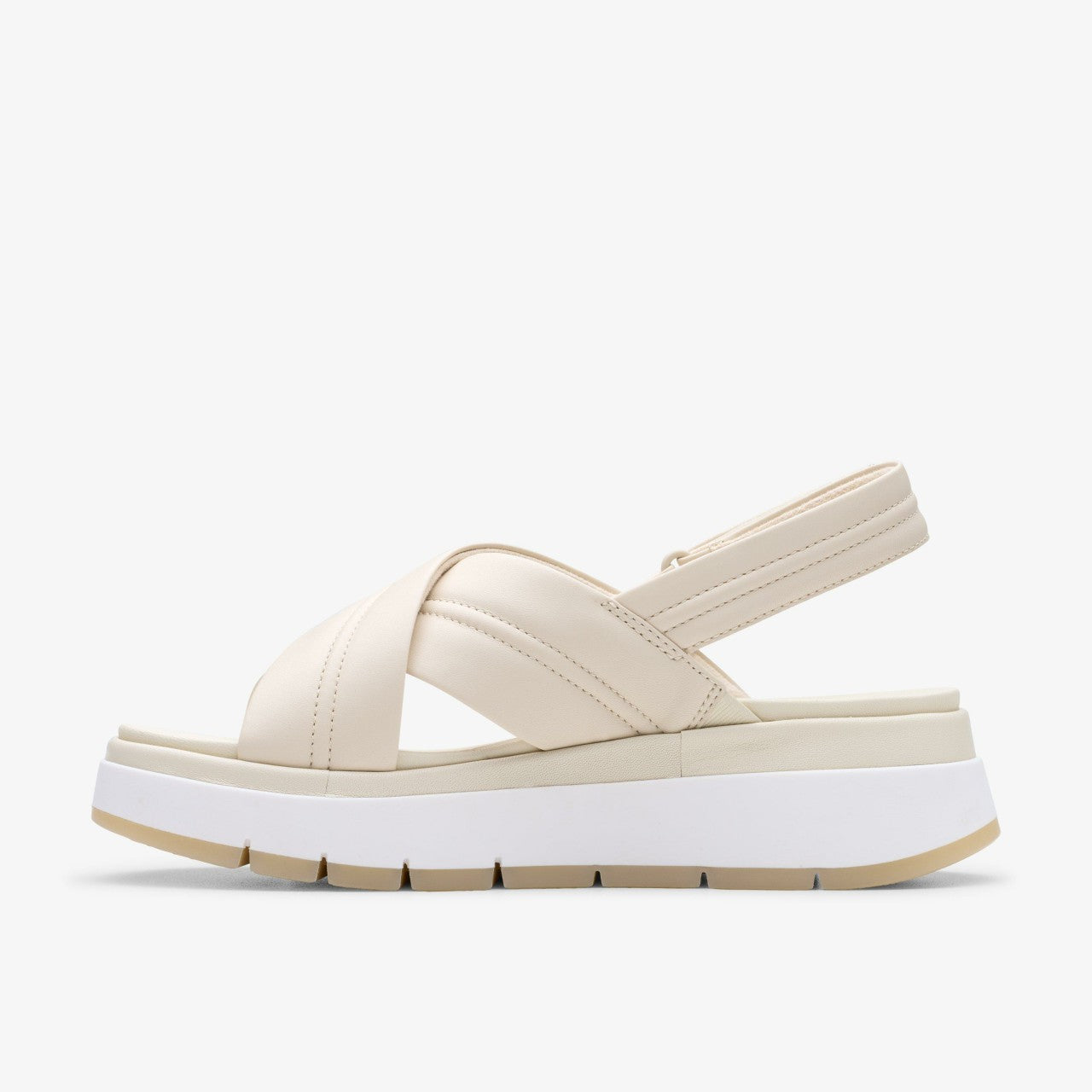 Tuscan Cross Cream Leather | Clarks Onsale