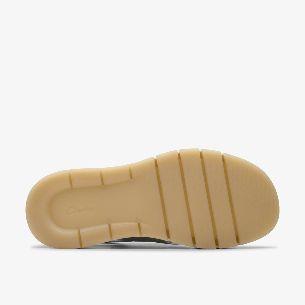 Tuscan Cross Silver Leather | Clarks For Sale