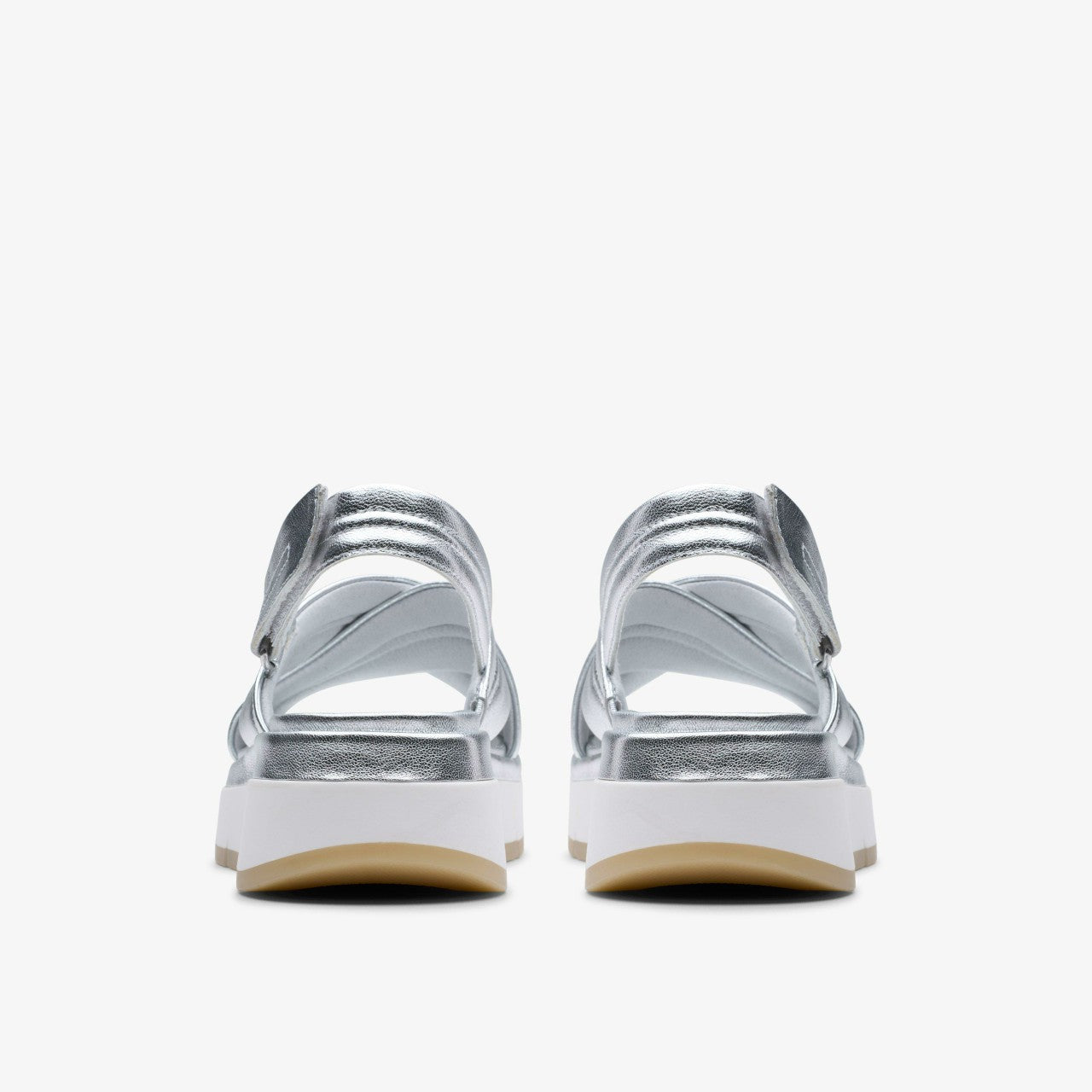 Tuscan Cross Silver Leather | Clarks For Sale