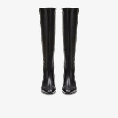 Edina Tall Black Leather | Clarks Onsale