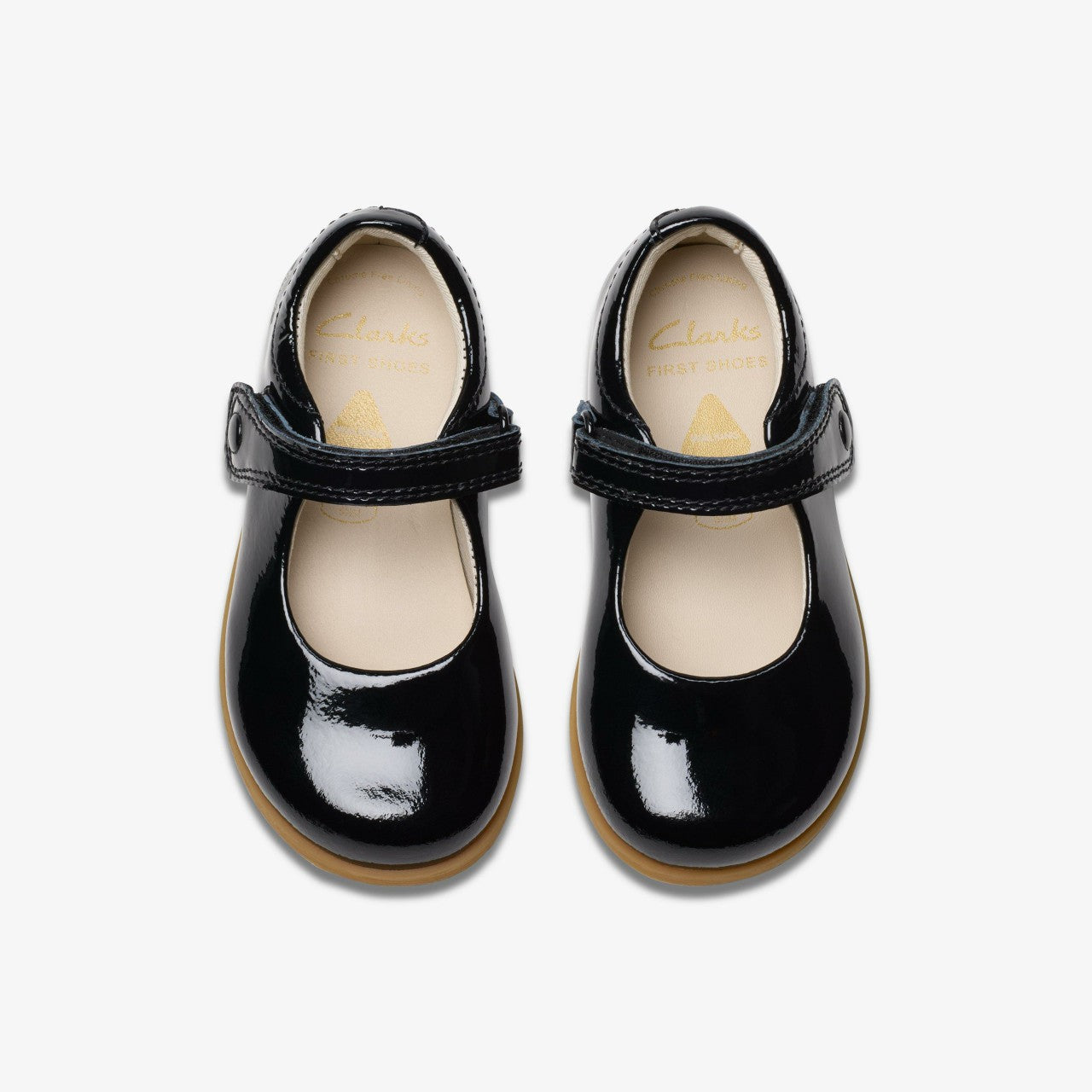 Drew Tap Toddler Black Patent | Clarks Sale