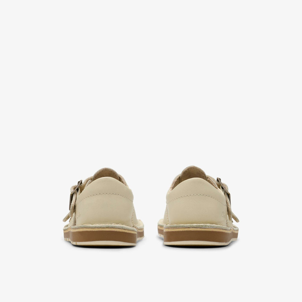 Playsun RF Toddler Off White Leather | Clarks Sale