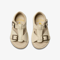 Playsun RF Toddler Off White Leather | Clarks Sale
