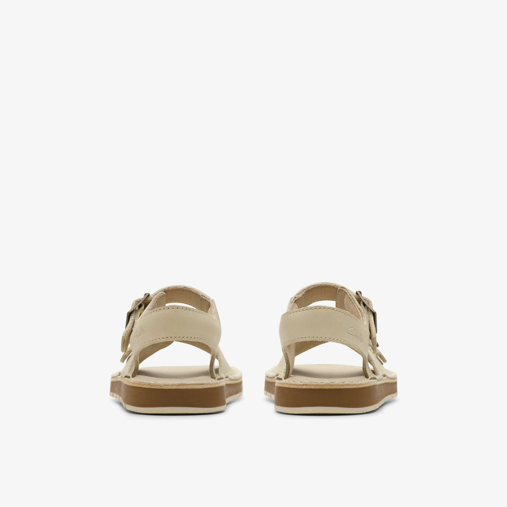 Playsun Kid Off White Leather | Clarks Sale