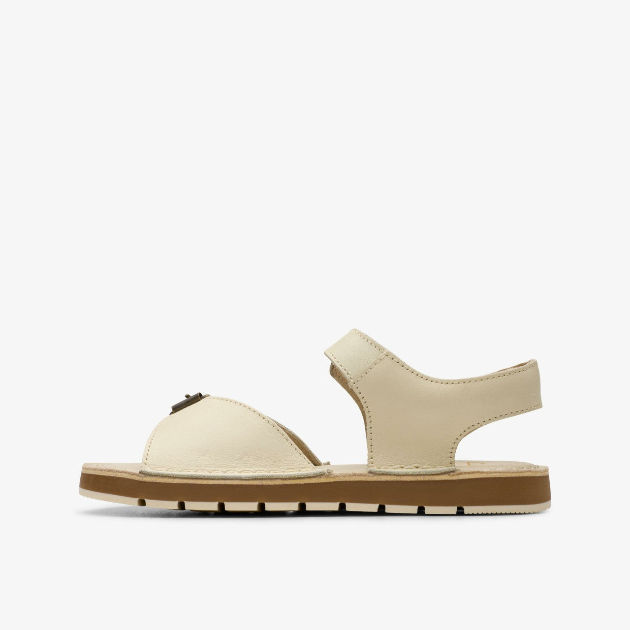 Playsun Kid Off White Leather | Clarks Sale