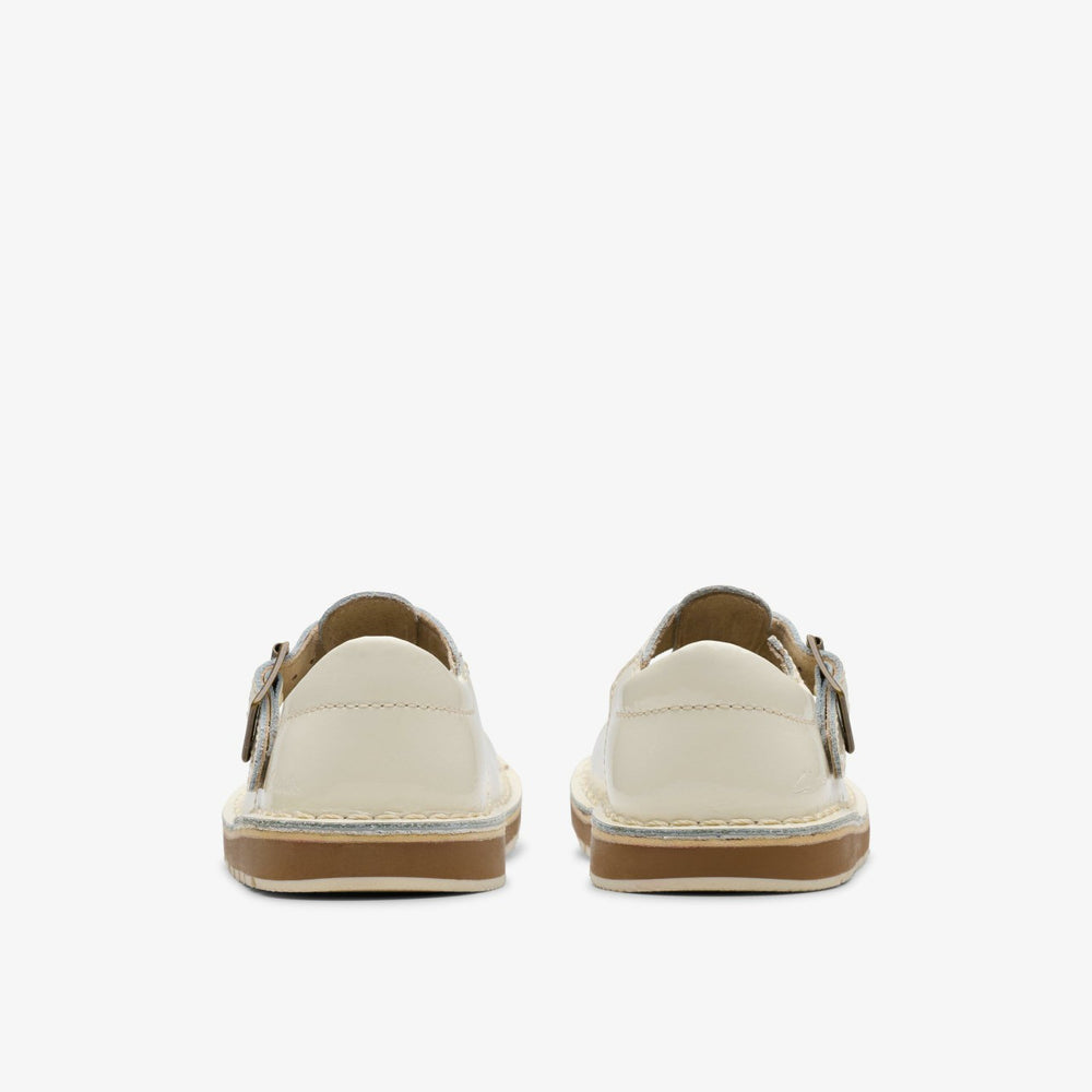 Joyful Skip Toddler White Patent | Clarks US