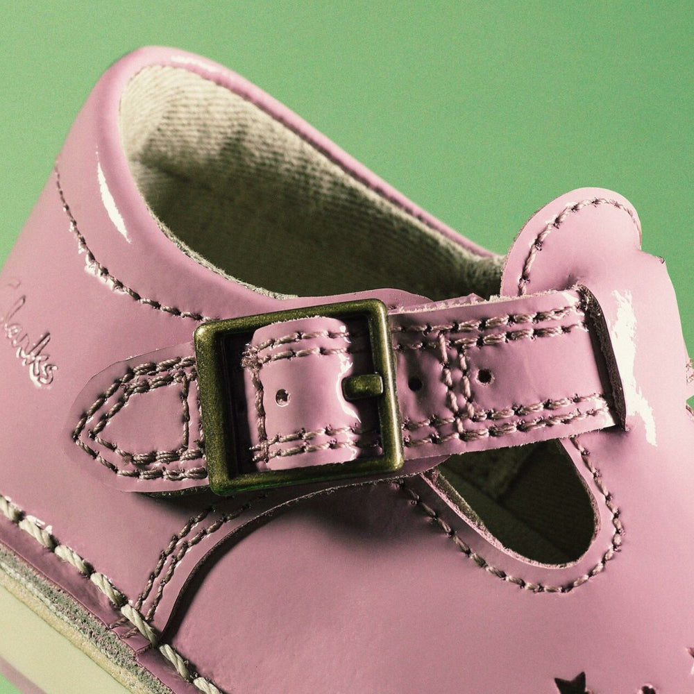 Joyful Skip Toddler Pink Patent | Clarks For Sale