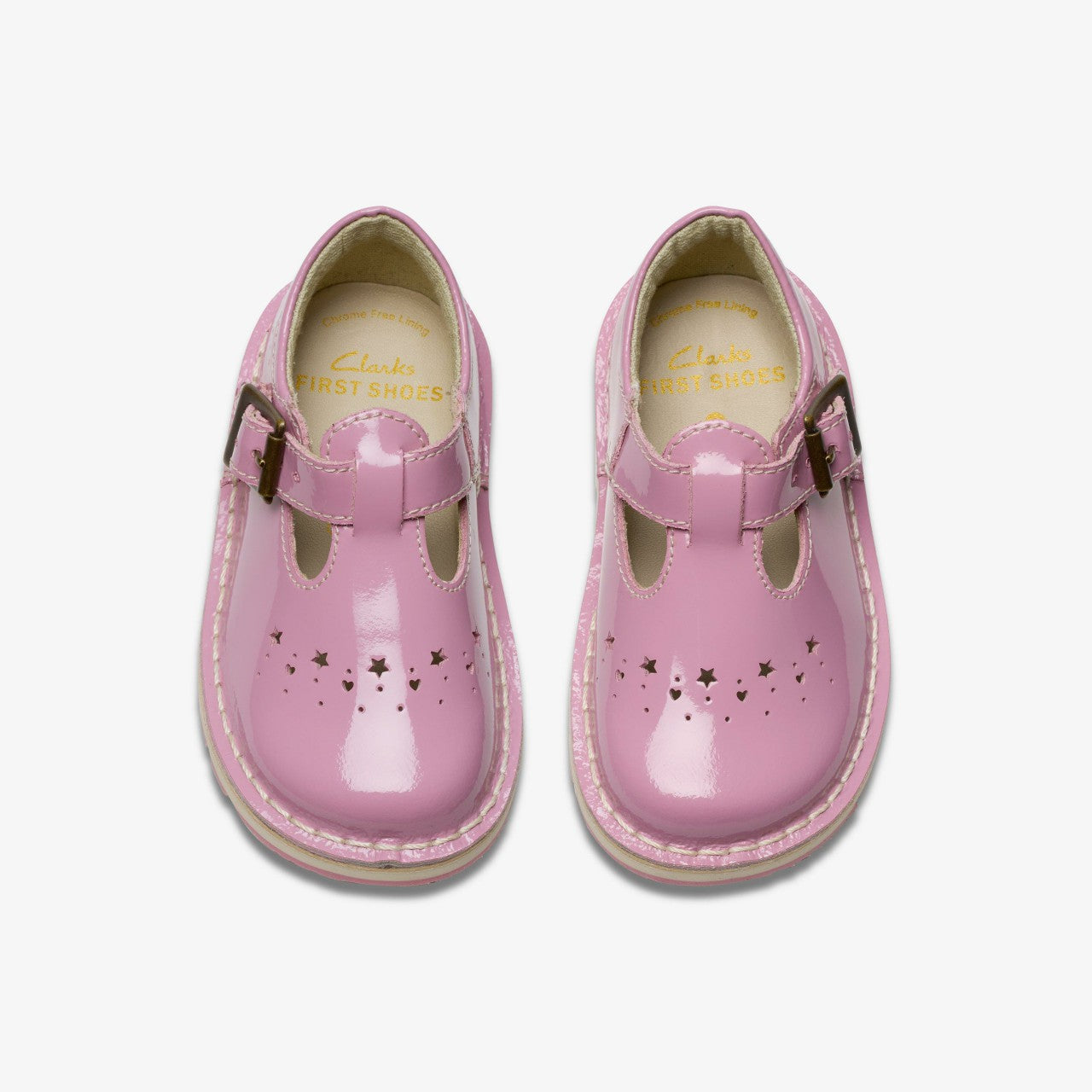 Joyful Skip Toddler Pink Patent | Clarks For Sale