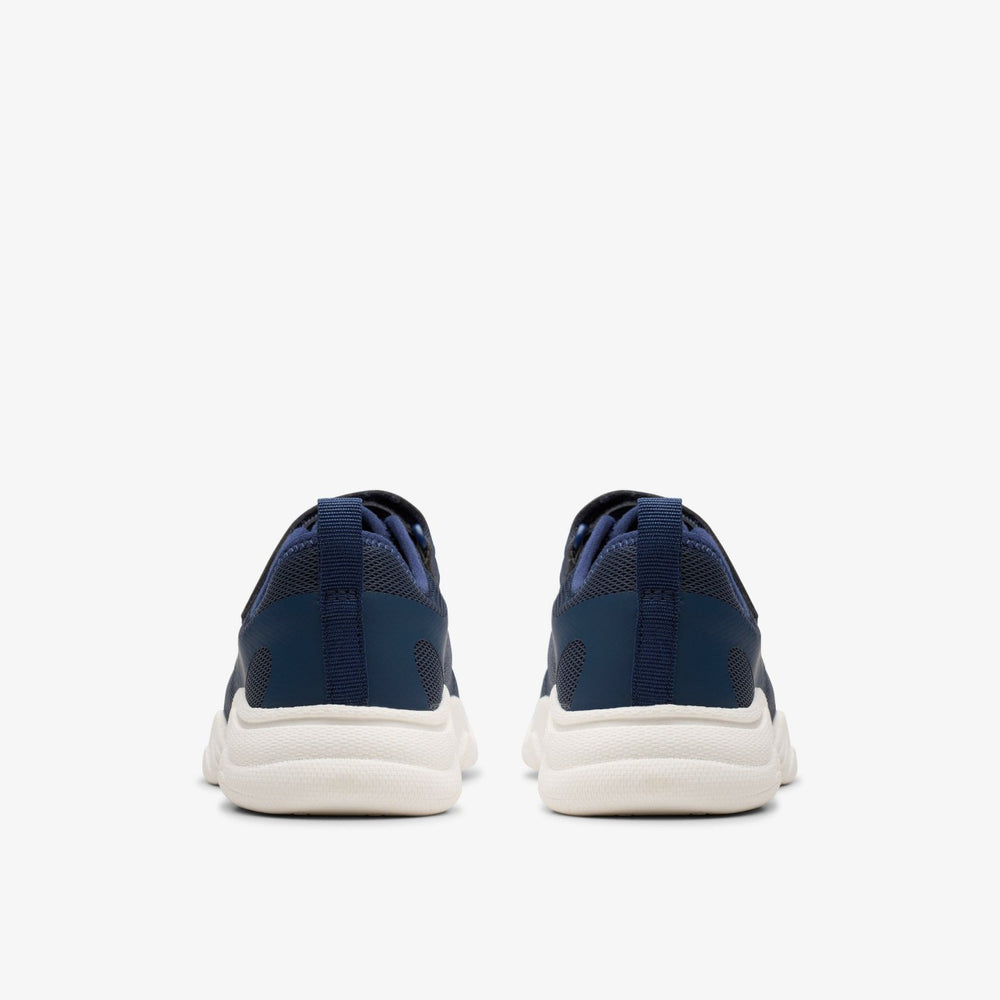 Feather Ath Kid Navy | Clarks For Sale