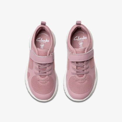 Feather Ath Kid Dusty Pink | Clarks Sale