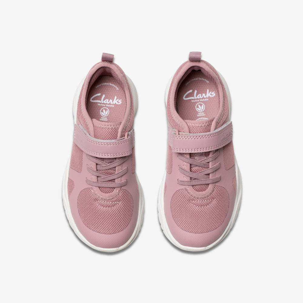 Feather Ath Kid Dusty Pink | Clarks Sale