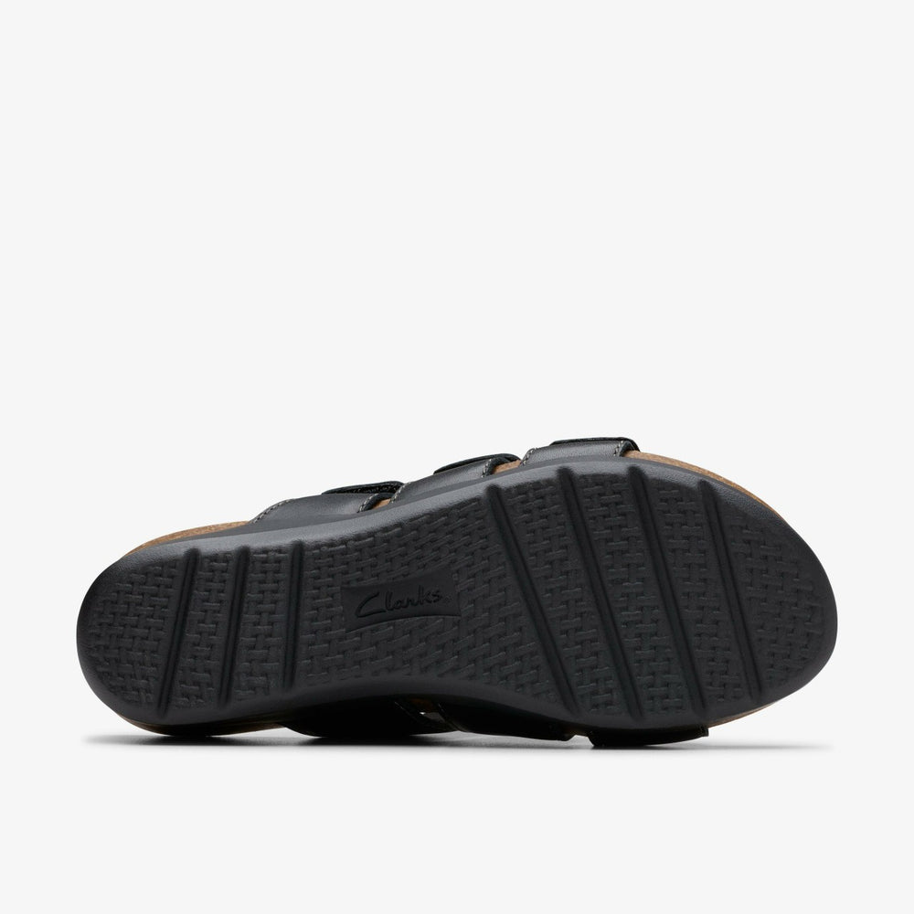 Calenne Lily Black Leather | Clarks
