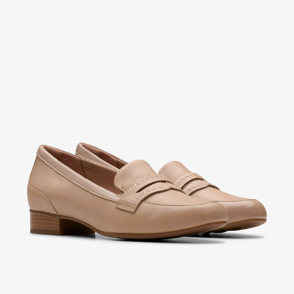 Juliet Top Beige Leather | Clarks Onsale