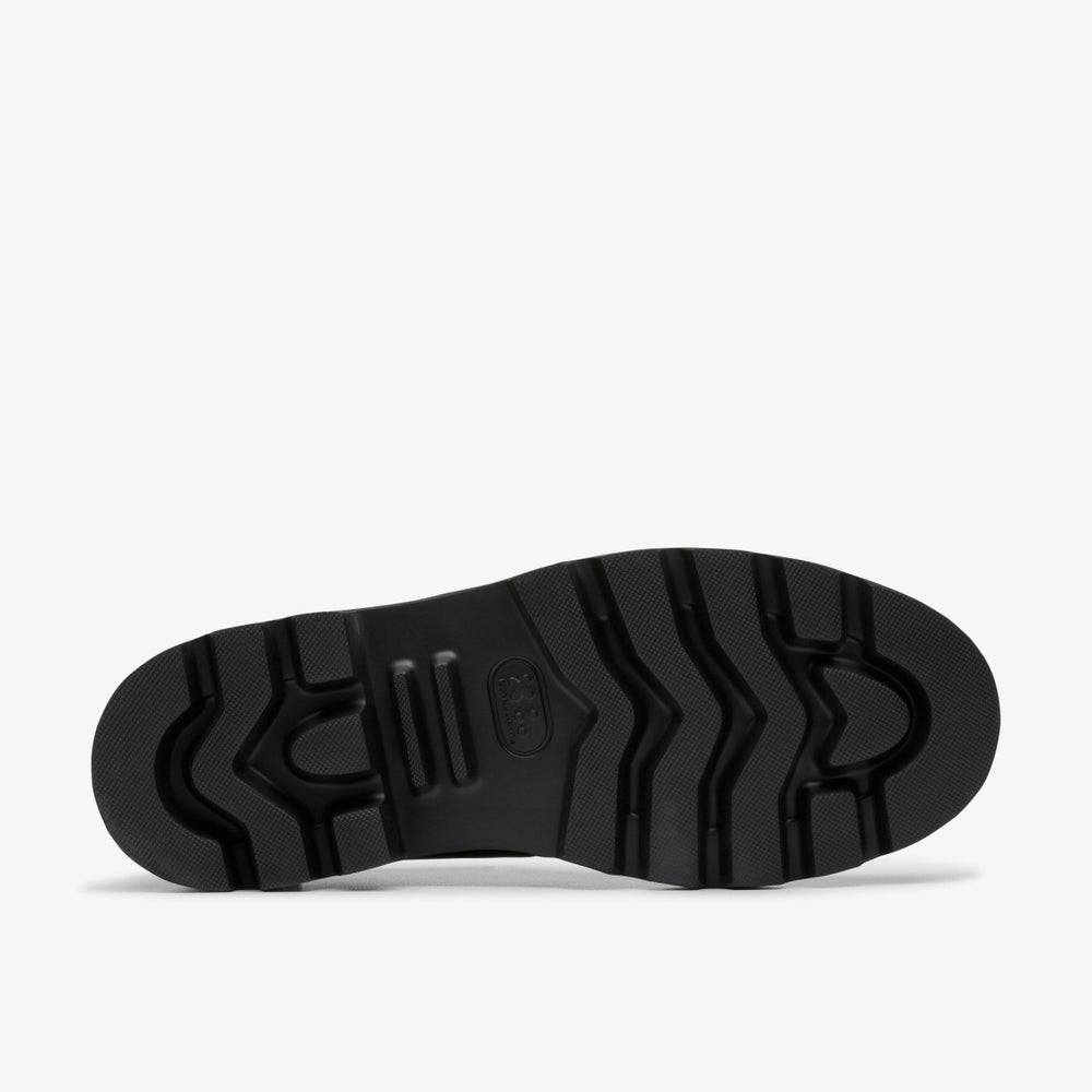 Badell Seam Navy Leather | Clarks US