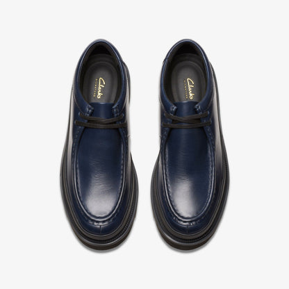 Badell Seam Navy Leather | Clarks US