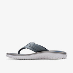 Wesley Sun Navy Leather | Clarks Sale