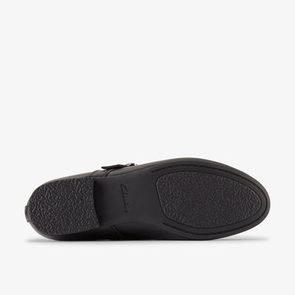 Fawna Bar Black Leather | Clarks Onsale