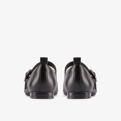 Fawna Bar Black Leather | Clarks Onsale