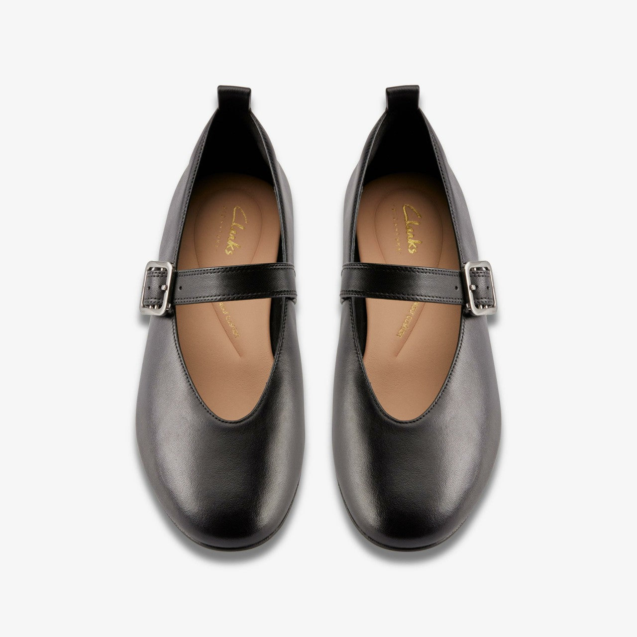 Fawna Bar Black Leather | Clarks Onsale