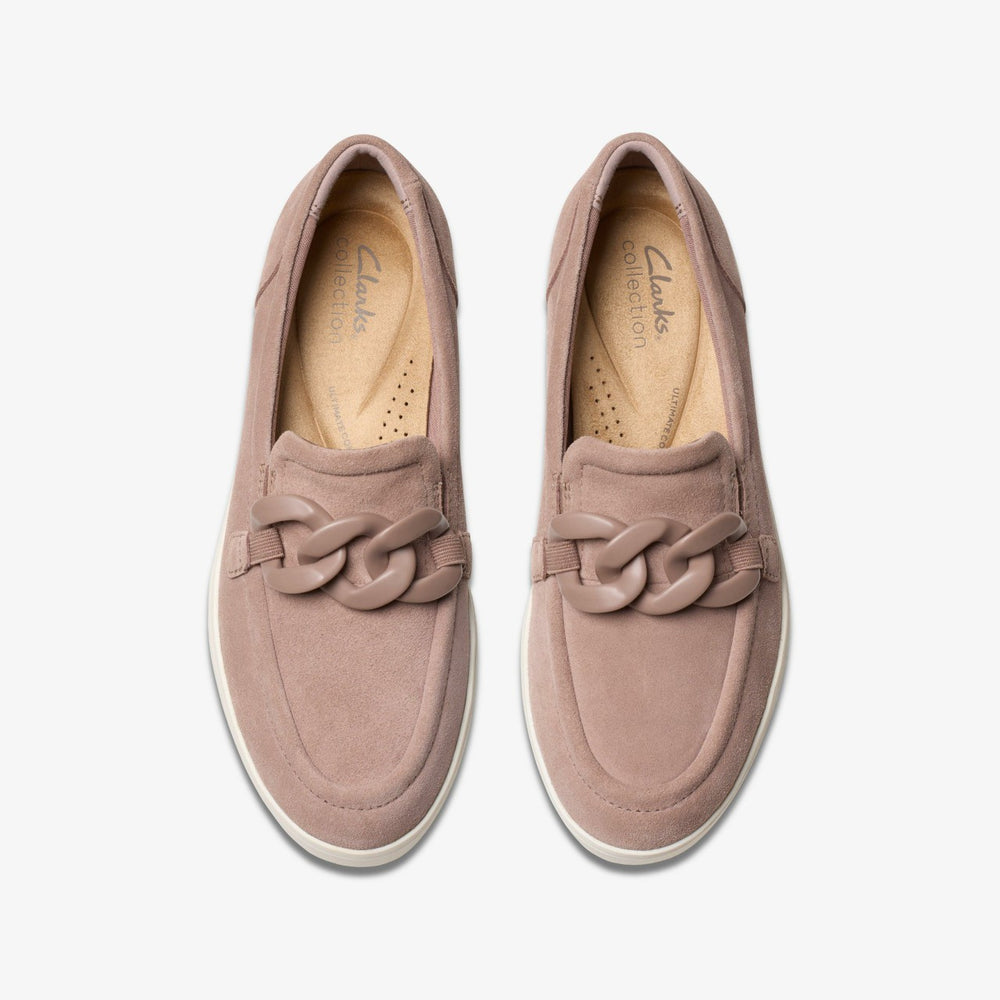 Zylah May Mauve Suede | Clarks For Sale