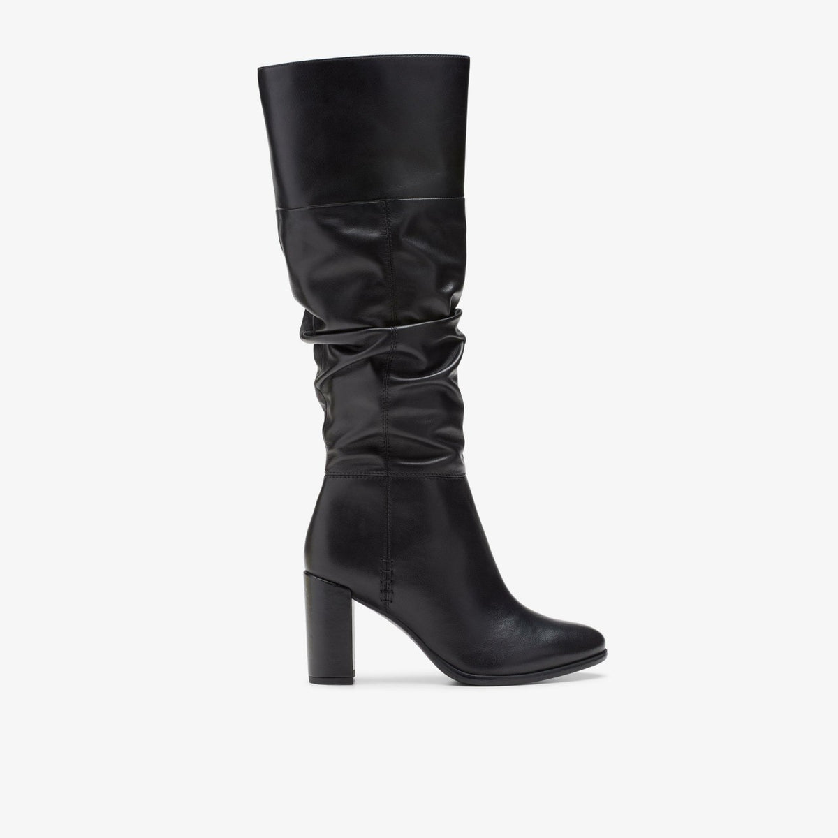 Freva 85 Slouch Black Leather | Clarks